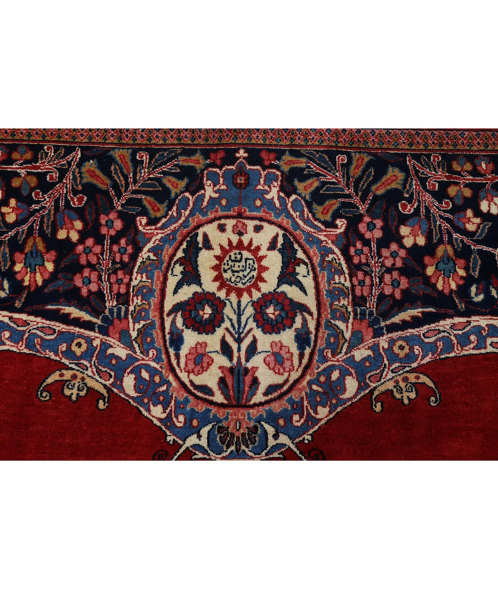 Persian Mashad Rug 10' 7" x 13' 7" Hand-Knotted | No. AT15259
