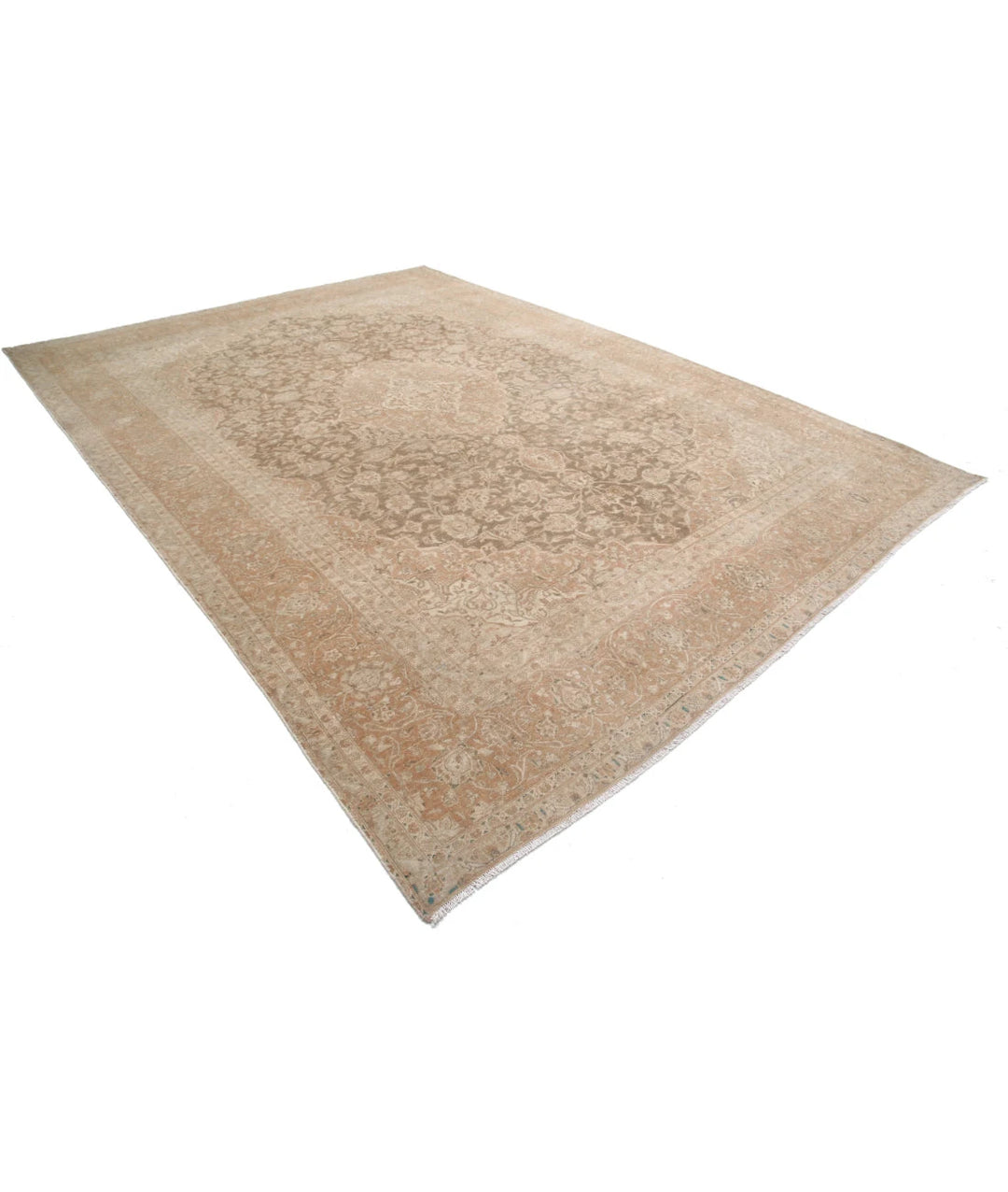 Persian Kashan Rug 9' 5" x 13' 3" Hand-Knotted | No. AT15332