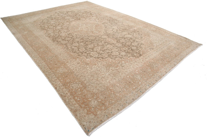 Persian Kashan Rug 9' 5" x 13' 3" Hand-Knotted | No. AT15332