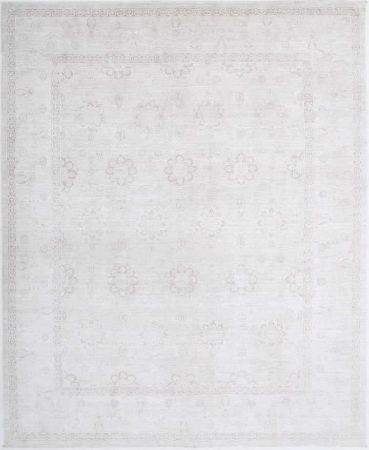 Afghan Serenity Rug 7' 11" x 9' 9" Hand-Knotted | No. AT15360