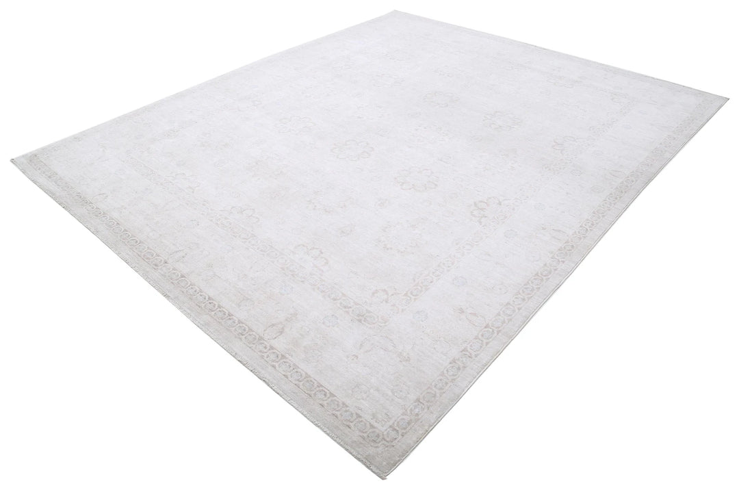Afghan Serenity Rug 7' 11" x 9' 9" Hand-Knotted | No. AT15360