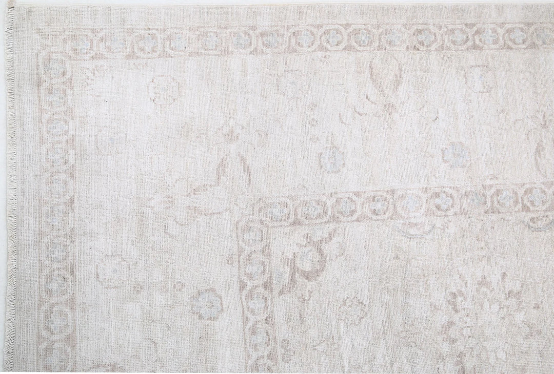 Afghan Serenity Rug 7' 11" x 9' 9" Hand-Knotted | No. AT15360