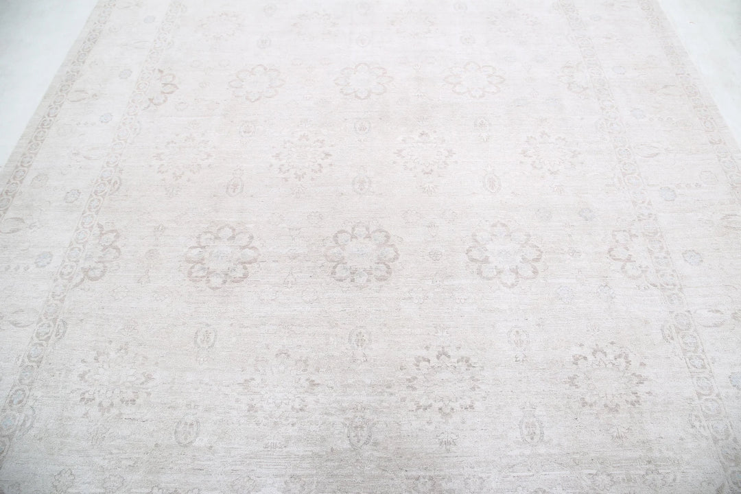 Afghan Serenity Rug 7' 11" x 9' 9" Hand-Knotted | No. AT15360
