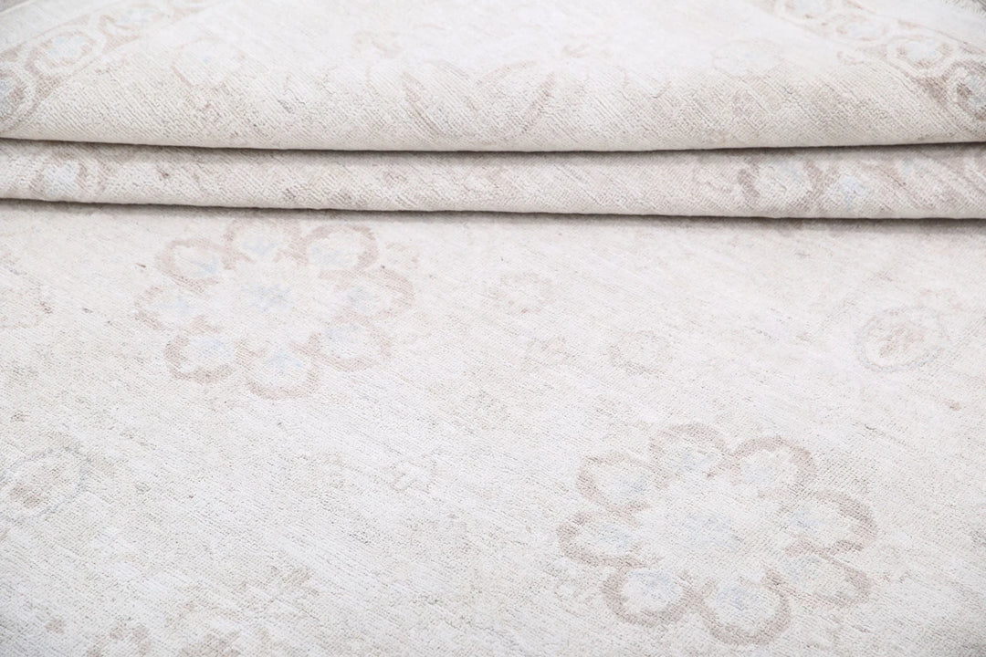 Afghan Serenity Rug 7' 11" x 9' 9" Hand-Knotted | No. AT15360