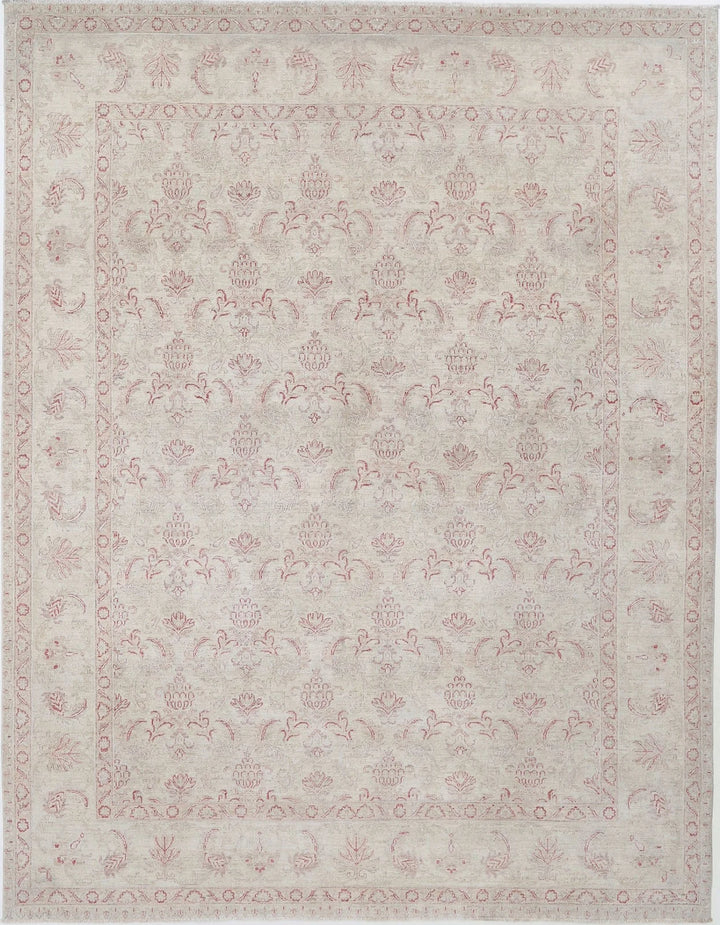 Afghan Serenity Rug 8' 10" x 11' 5" Hand-Knotted | No. AT15529