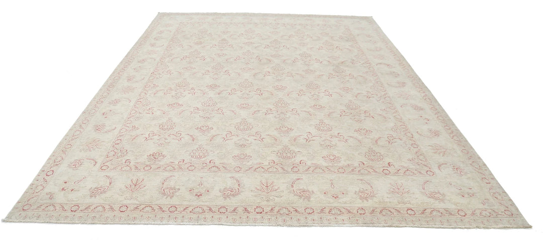 Afghan Serenity Rug 8' 10" x 11' 5" Hand-Knotted | No. AT15529