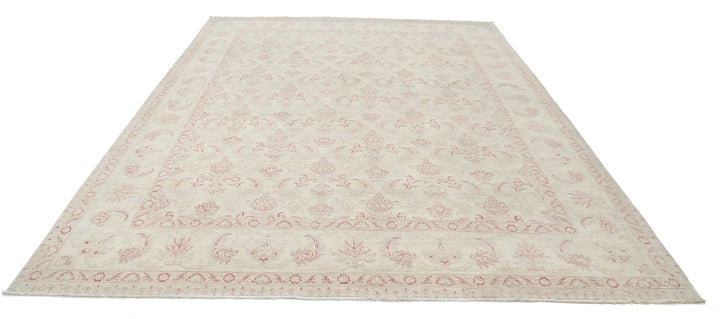 Afghan Serenity Rug 8' 10" x 11' 5" Hand-Knotted | No. AT15529