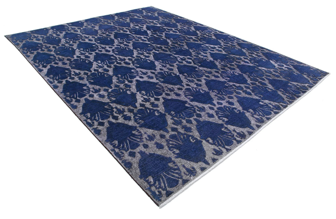 Afghan Oriental Rug 8' 11" x 11' 5" Hand-Knotted | No. AT15742