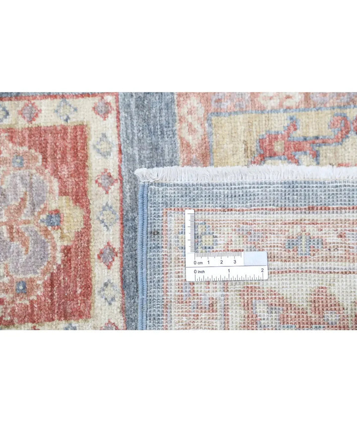 Afghan Bakhtiari Rug 4' 0" x 5' 11" Hand-Knotted | No. AT16016