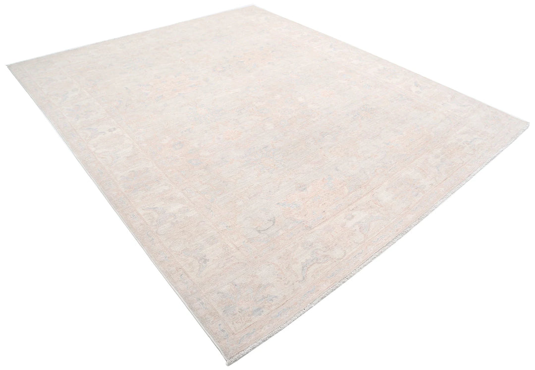 Afghan Serenity Rug 8' 1" x 9' 8" Hand-Knotted | No. AT16130