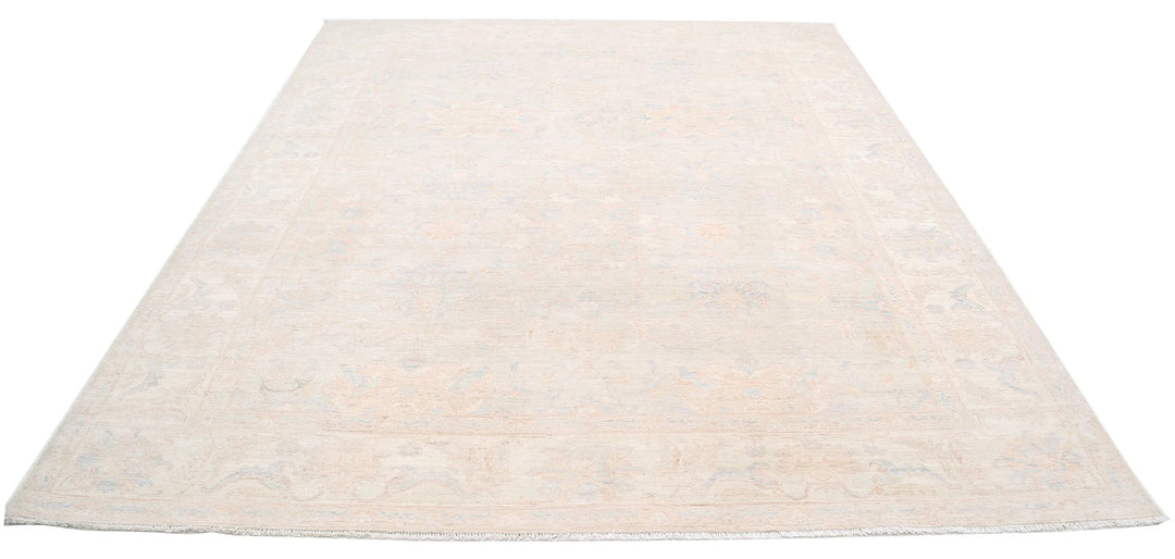 Afghan Serenity Rug 8' 1" x 9' 8" Hand-Knotted | No. AT16130