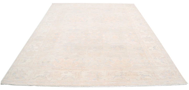 Afghan Serenity Rug 8' 1" x 9' 8" Hand-Knotted | No. AT16130