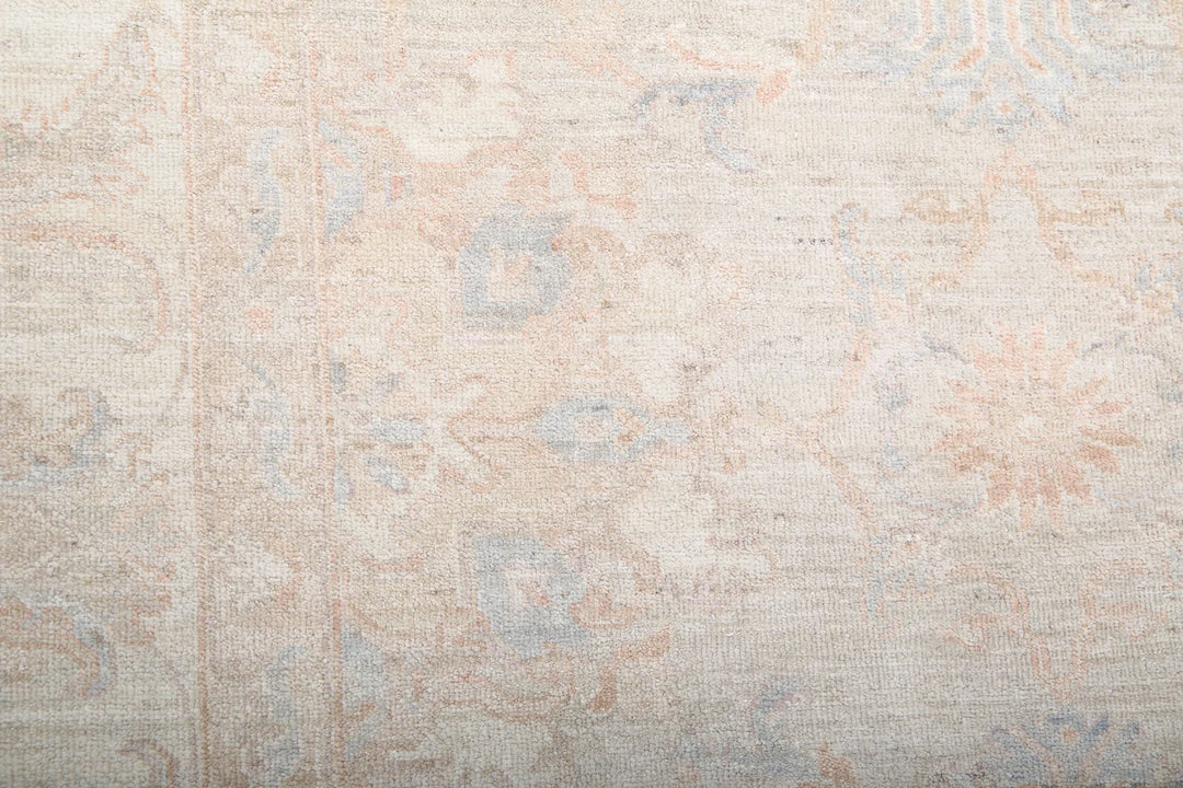 Afghan Serenity Rug 8' 1" x 9' 8" Hand-Knotted | No. AT16130