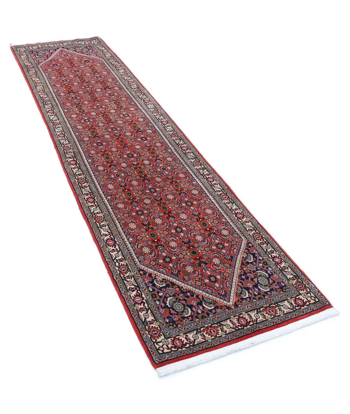 Persian Bijar Runner Rug 2' 5" x 9' 7" Hand-Knotted | No. AT16133