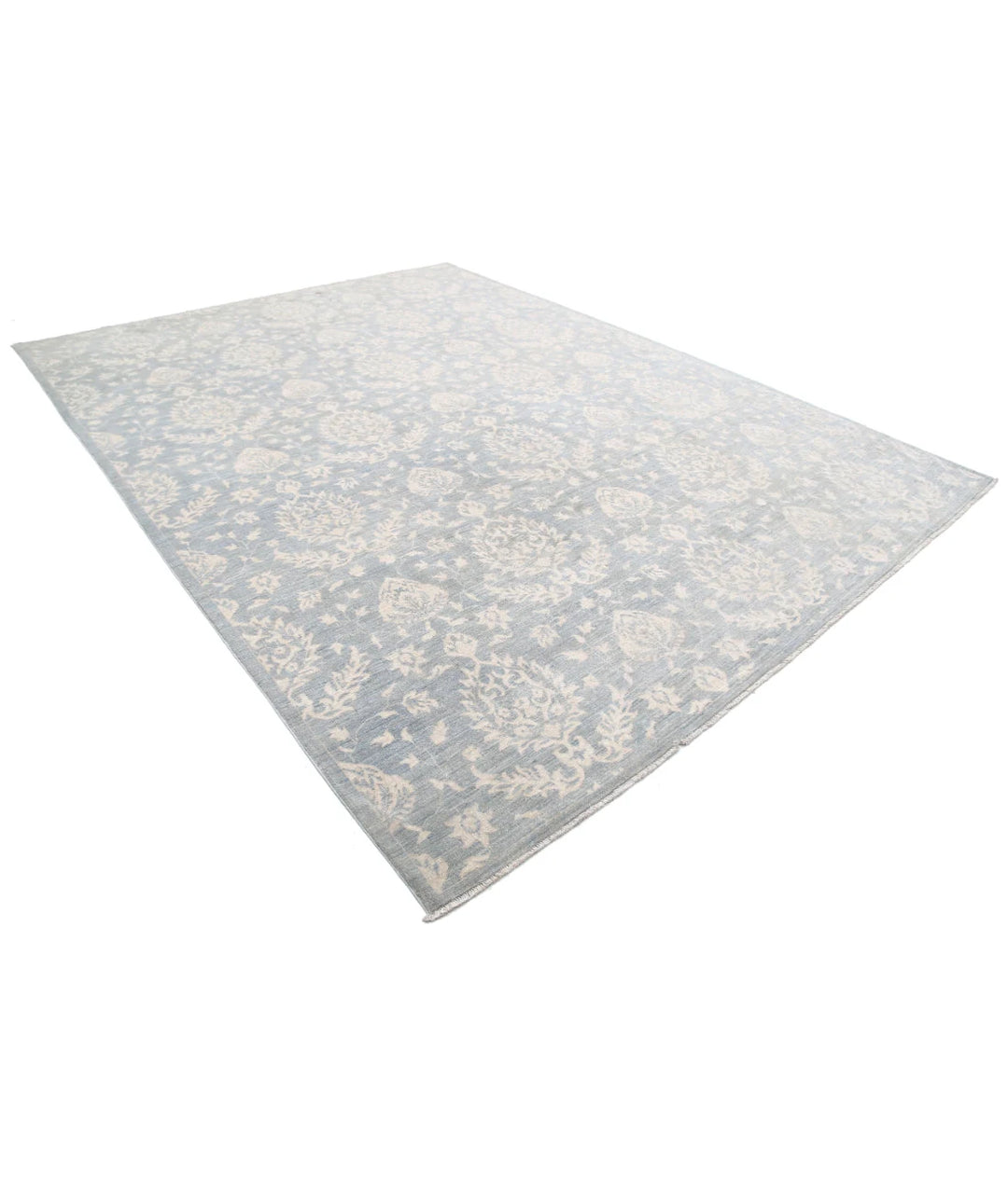Afghan Oriental Rug 9' 0" x 11' 11" Hand-Knotted | No. AT16292