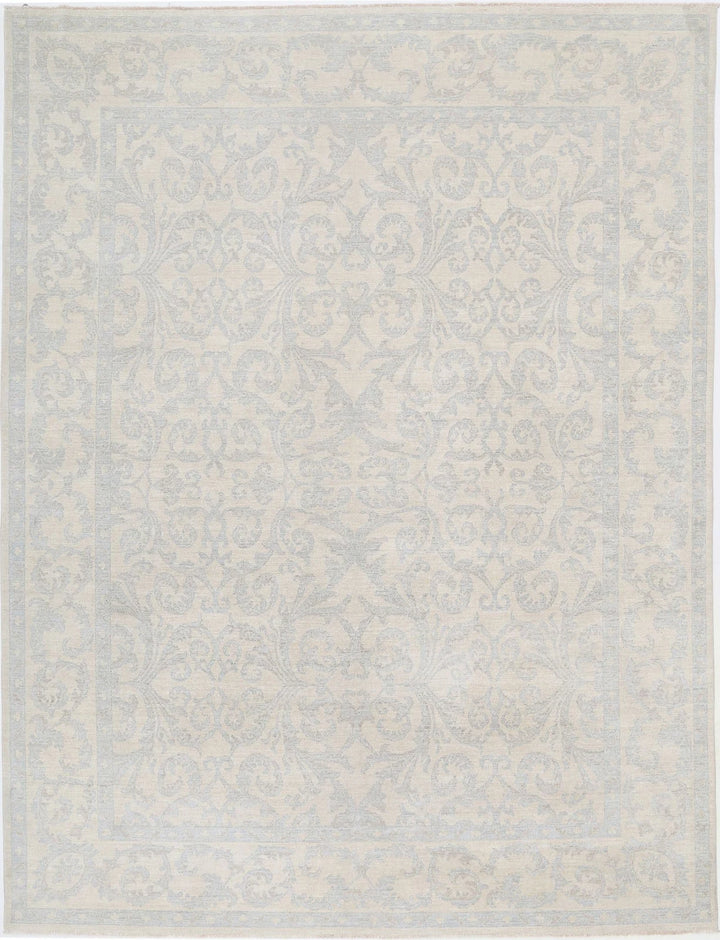 Afghan Serenity Rug 8' 11" x 11' 9" Hand-Knotted | No. AT16362