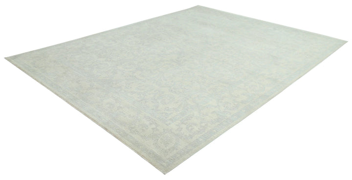 Afghan Serenity Rug 8' 11" x 11' 9" Hand-Knotted | No. AT16362