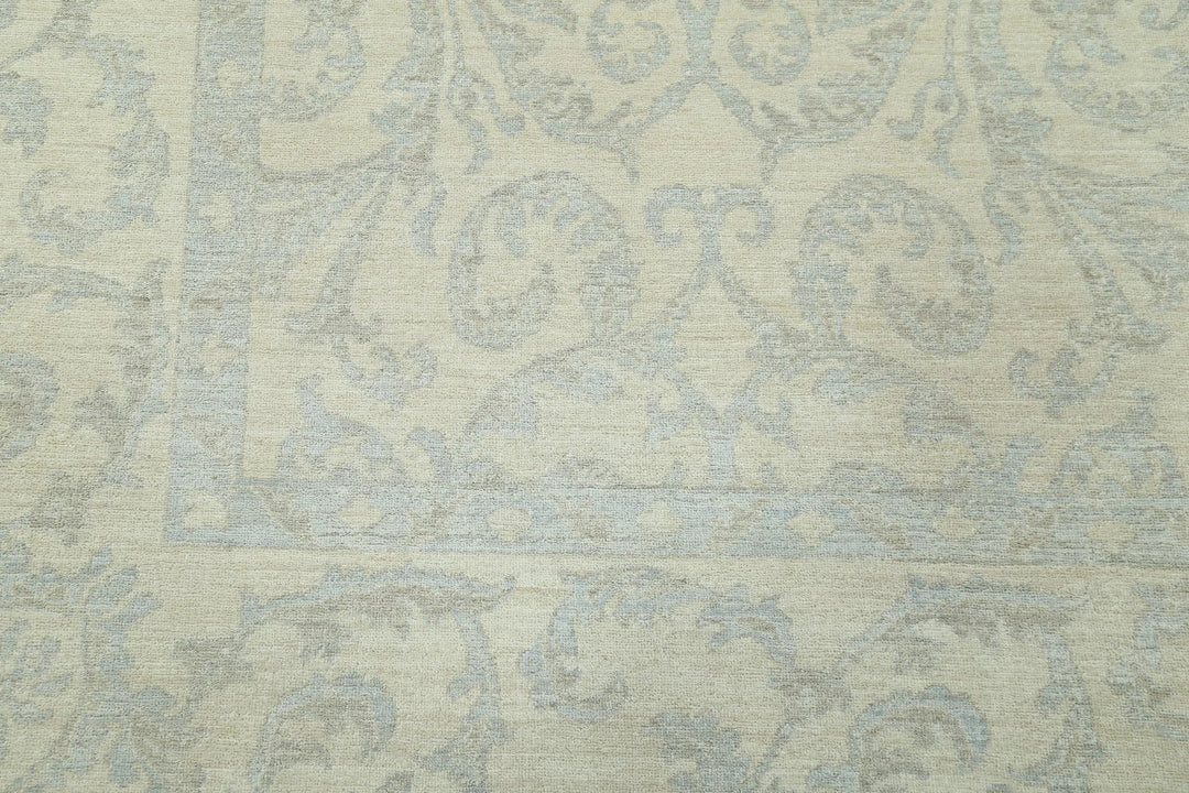 Afghan Serenity Rug 8' 11" x 11' 9" Hand-Knotted | No. AT16362