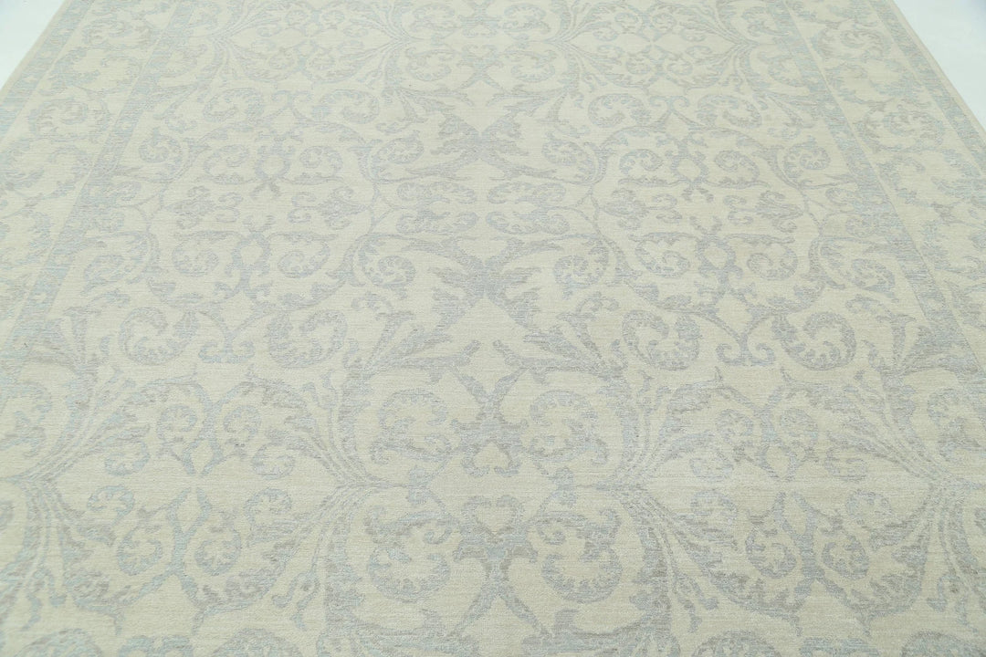 Afghan Serenity Rug 8' 11" x 11' 9" Hand-Knotted | No. AT16362