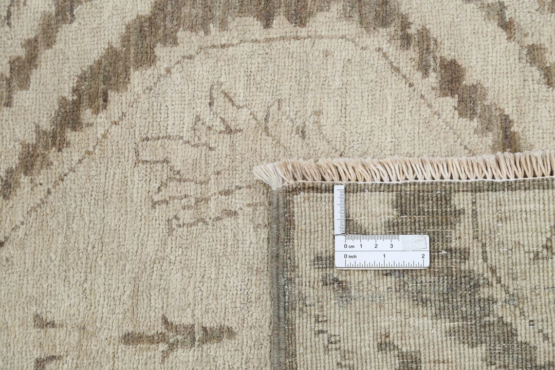 Afghan Oriental Rug 8' 7" x 10' 10" Hand-Knotted | No. AT16538