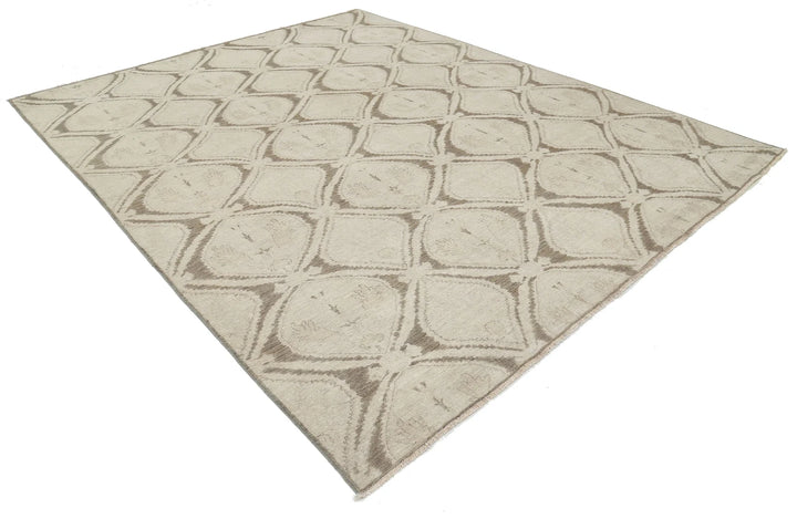 Afghan Oriental Rug 8' 7" x 10' 10" Hand-Knotted | No. AT16538