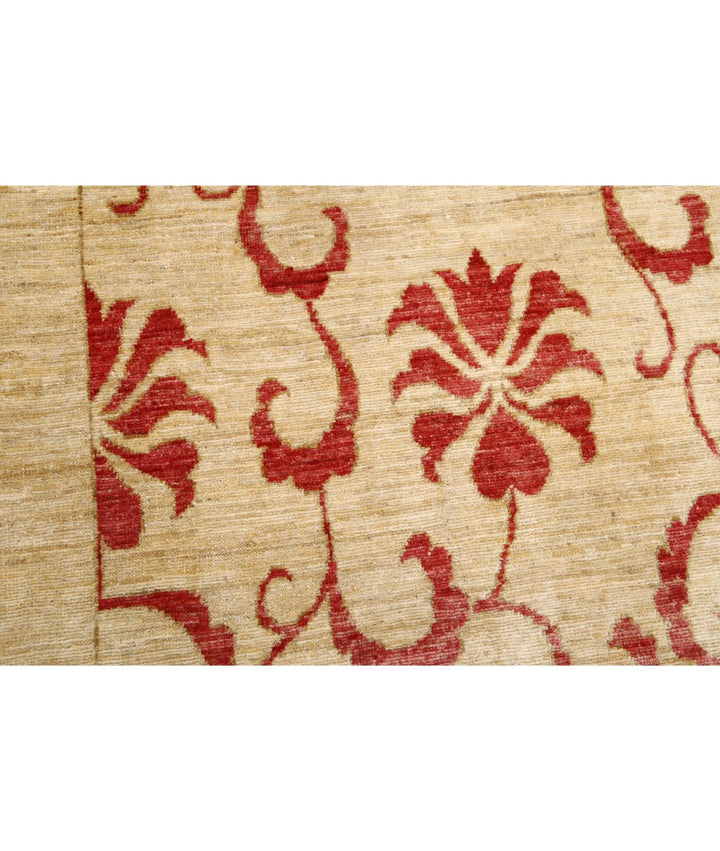 Afghan Oriental Rug 9' 10" x 14' 4" Hand-Knotted | No. AT16791