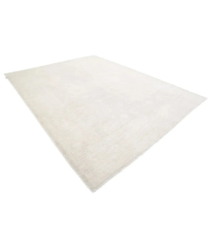 Afghan Oushak Rug 9' 2" x 11' 10" Hand-Knotted | No. AT16822