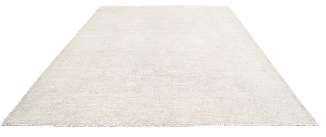 Afghan Oushak Rug 9' 2" x 11' 10" Hand-Knotted | No. AT16822