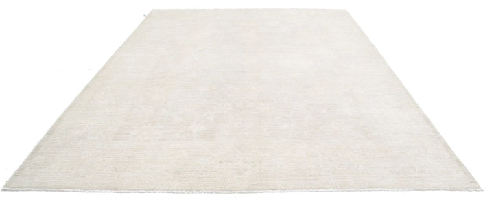 Afghan Oushak Rug 9' 2" x 11' 10" Hand-Knotted | No. AT16822