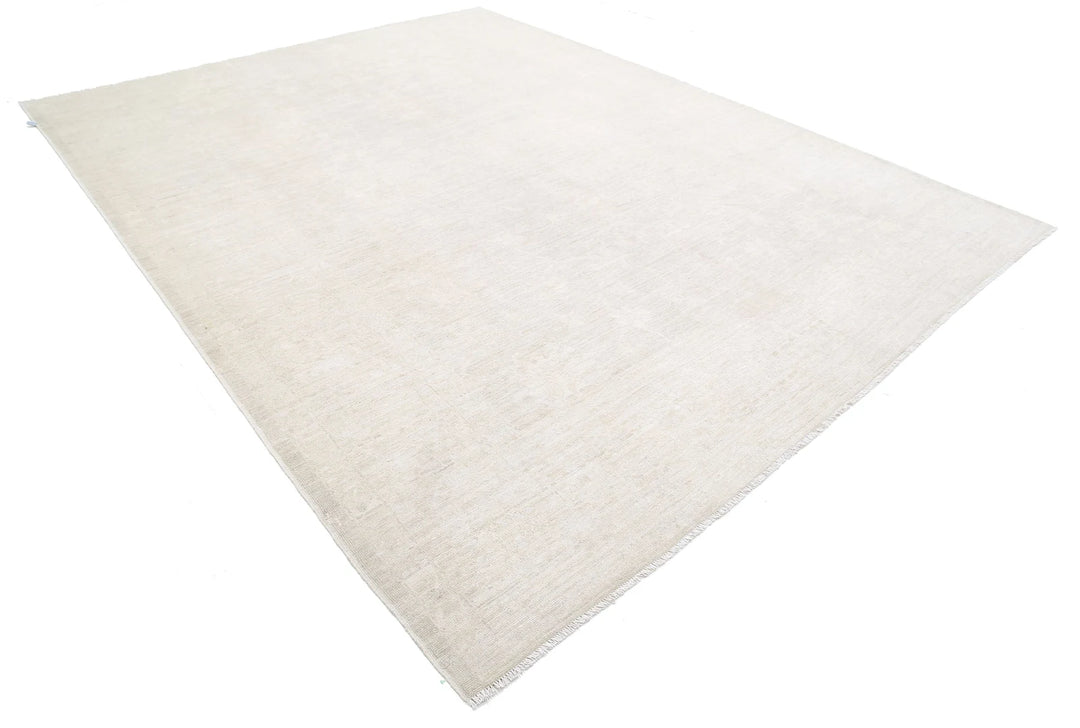 Afghan Oushak Rug 9' 2" x 11' 10" Hand-Knotted | No. AT16822