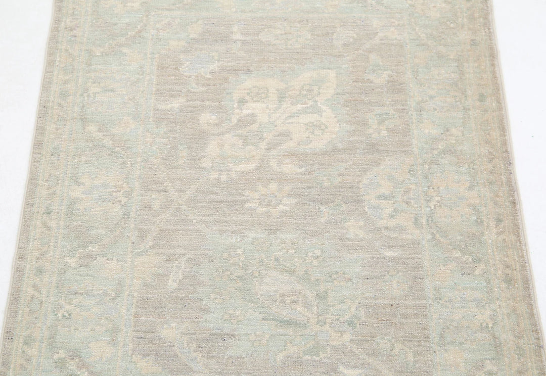 Afghan Serenity Rug 2' 3" x 2' 11" Hand-Knotted | No. AT16991