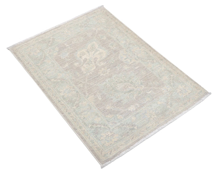 Afghan Serenity Rug 2' 3" x 2' 11" Hand-Knotted | No. AT16991