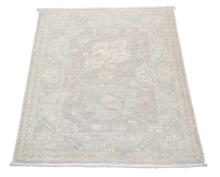 Afghan Serenity Rug 2' 3" x 2' 11" Hand-Knotted | No. AT16991