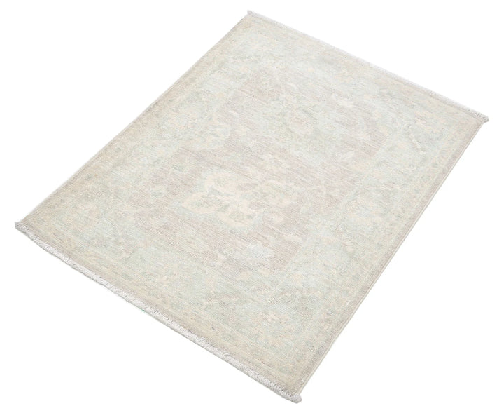 Afghan Serenity Rug 2' 3" x 2' 11" Hand-Knotted | No. AT16991