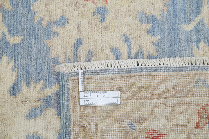 Afghan Ziegler Rug 4' 2" x 6' 4" Hand-Knotted | No. AT17157