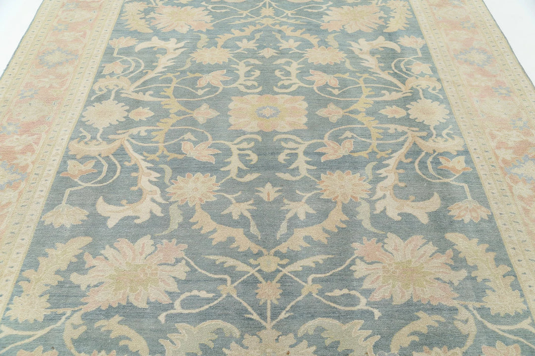 Afghan Sultanabad Rug 7' 11" x 10' 7" Hand-Knotted | No. AT17169