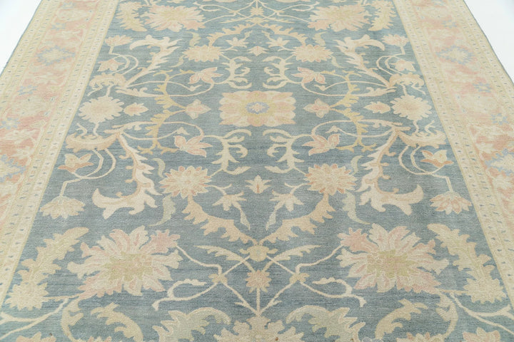 Afghan Sultanabad Rug 7' 11" x 10' 7" Hand-Knotted | No. AT17169