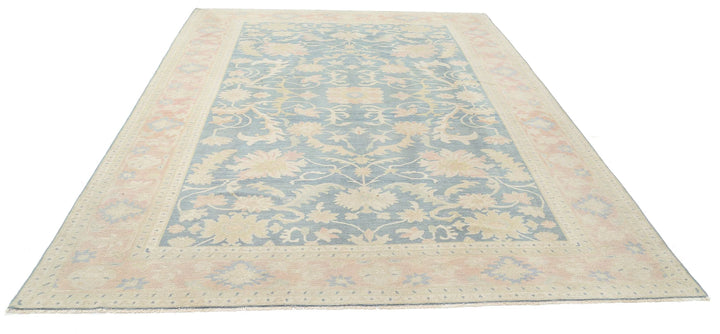 Afghan Sultanabad Rug 7' 11" x 10' 7" Hand-Knotted | No. AT17169