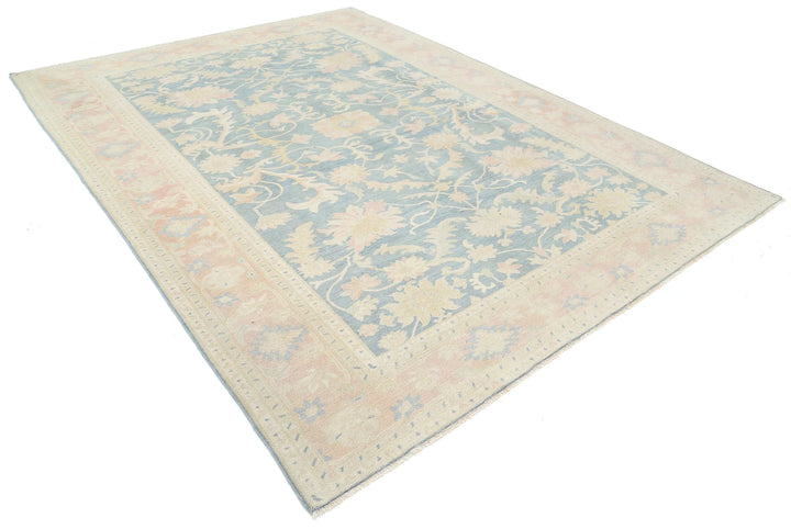 Afghan Sultanabad Rug 7' 11" x 10' 7" Hand-Knotted | No. AT17169