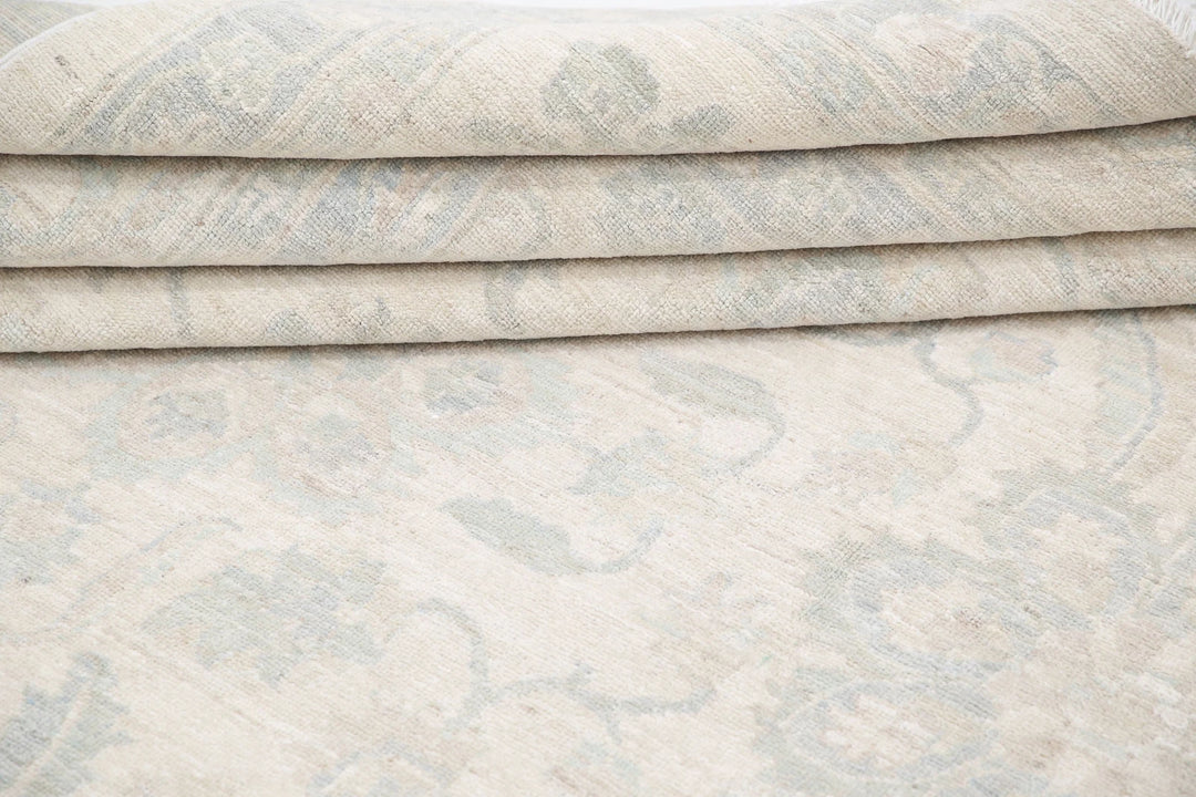 Afghan Serenity Rug 10' 0" x 14' 2" Hand-Knotted | No. AT17186