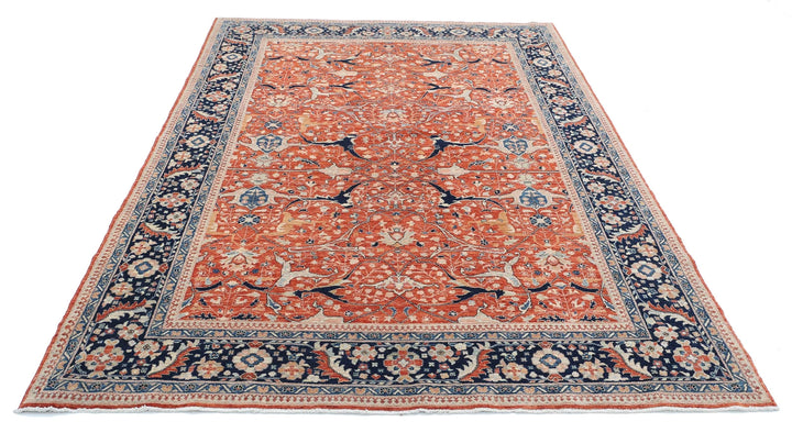 Afghan Ariana Rug 6' 0" x 9' 1" Hand-Knotted | No. AT17281