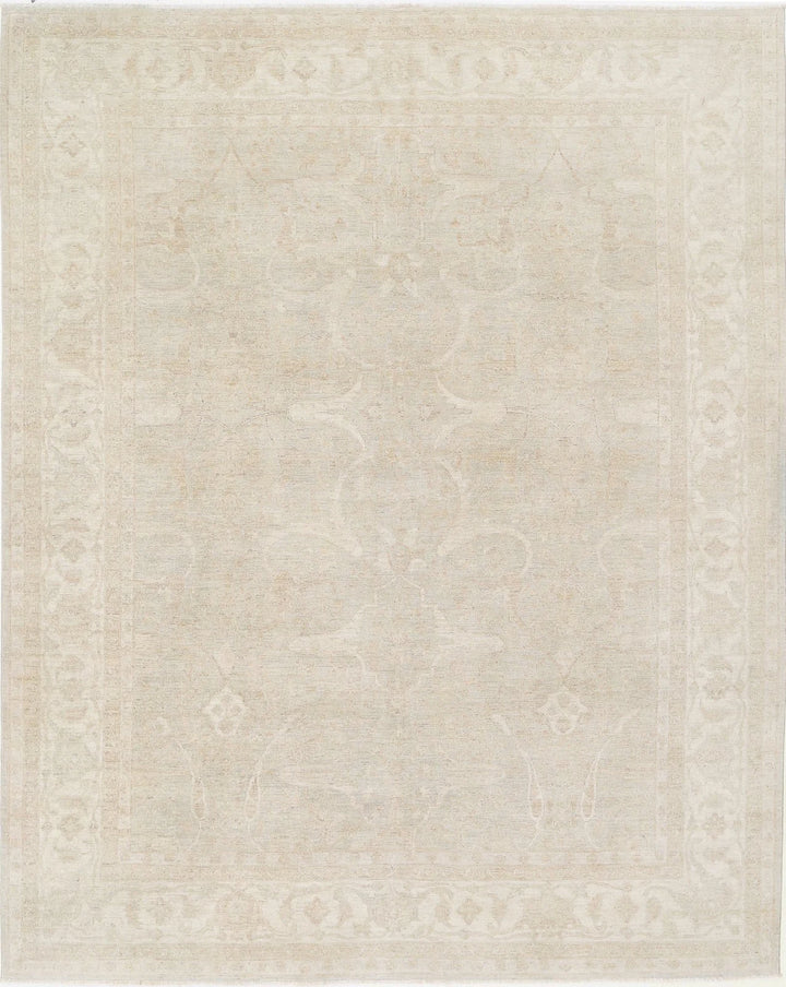 Afghan Serenity Rug 8' 11" x 11' 2" Hand-Knotted | No. AT17307