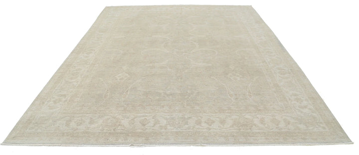 Afghan Serenity Rug 8' 11" x 11' 2" Hand-Knotted | No. AT17307