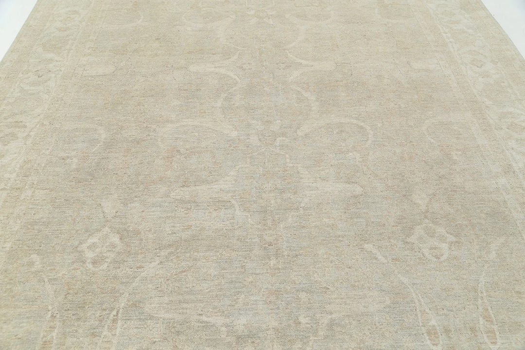 Afghan Serenity Rug 8' 11" x 11' 2" Hand-Knotted | No. AT17307