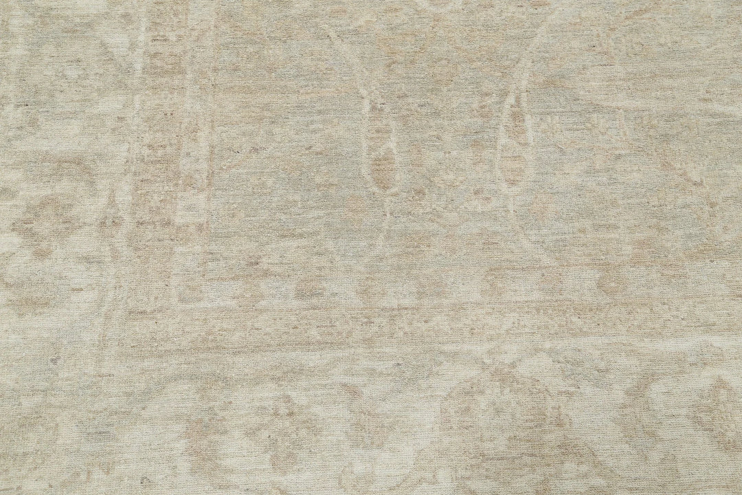 Afghan Serenity Rug 8' 11" x 11' 2" Hand-Knotted | No. AT17307