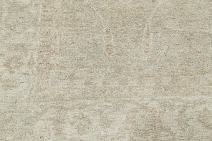 Afghan Serenity Rug 8' 11" x 11' 2" Hand-Knotted | No. AT17307