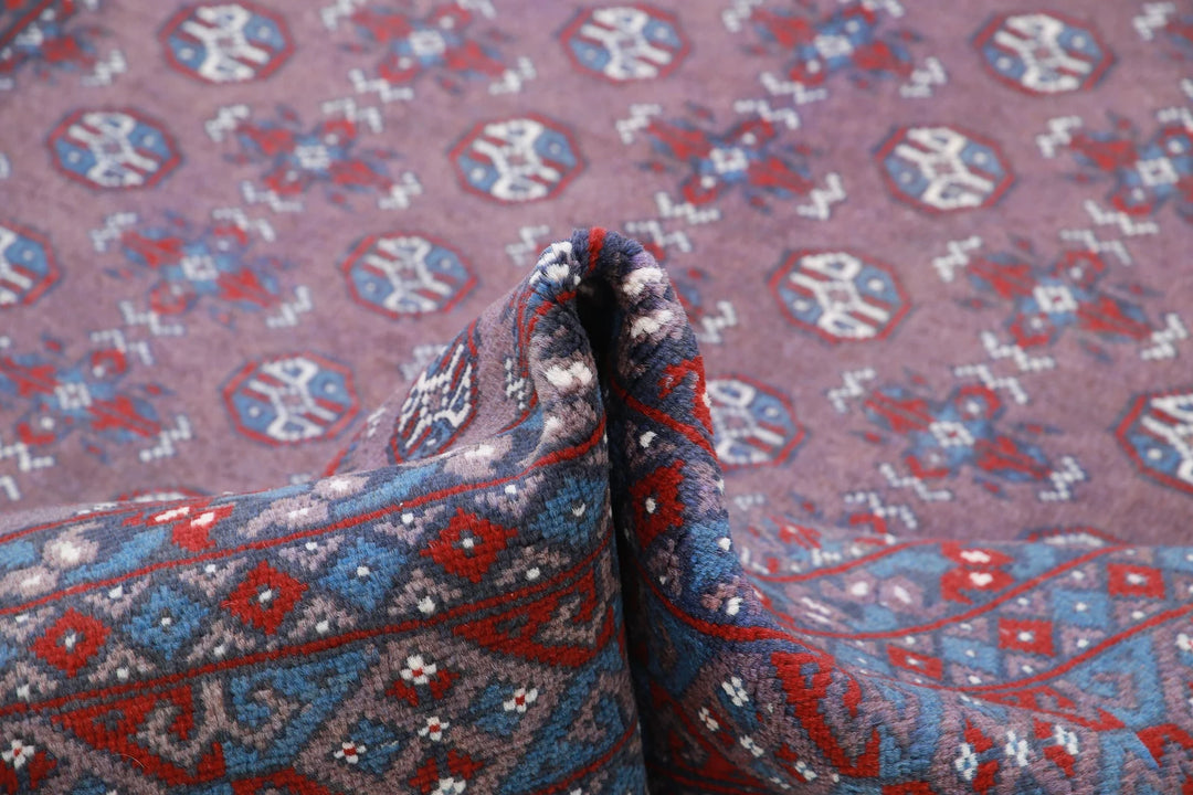 Afghan Revival Rug 5' 3" x 7' 11" Hand-Knotted | No. AT17465