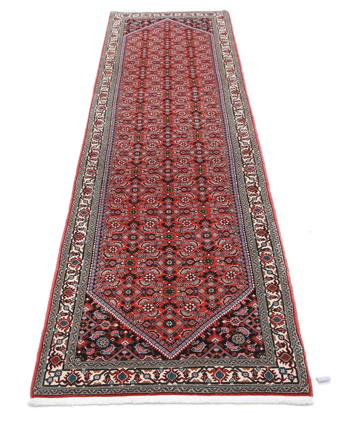 Persian Bijar Runner Rug 2' 6" x 9' 5" Hand-Knotted | No. AT17569