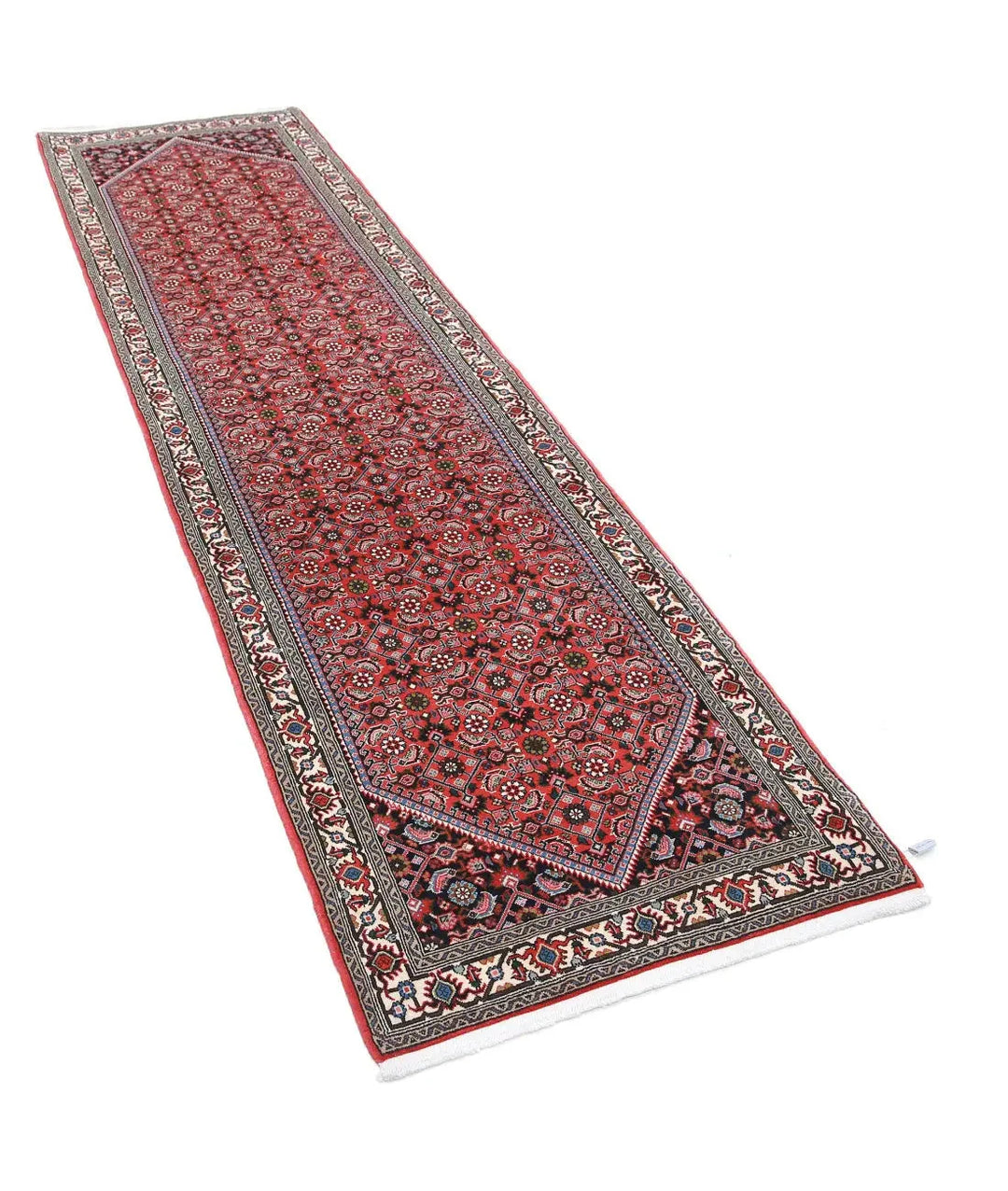 Persian Bijar Runner Rug 2' 6" x 9' 5" Hand-Knotted | No. AT17569