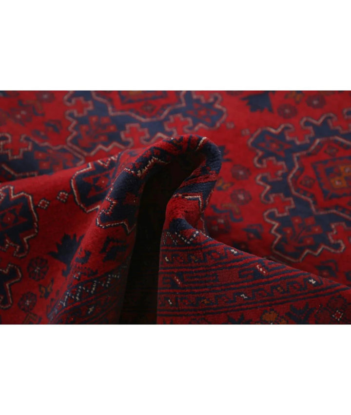 Afghan Khal Muhammadi Rug 4' 3" x 6' 4" Hand-Knotted | No. AT17732